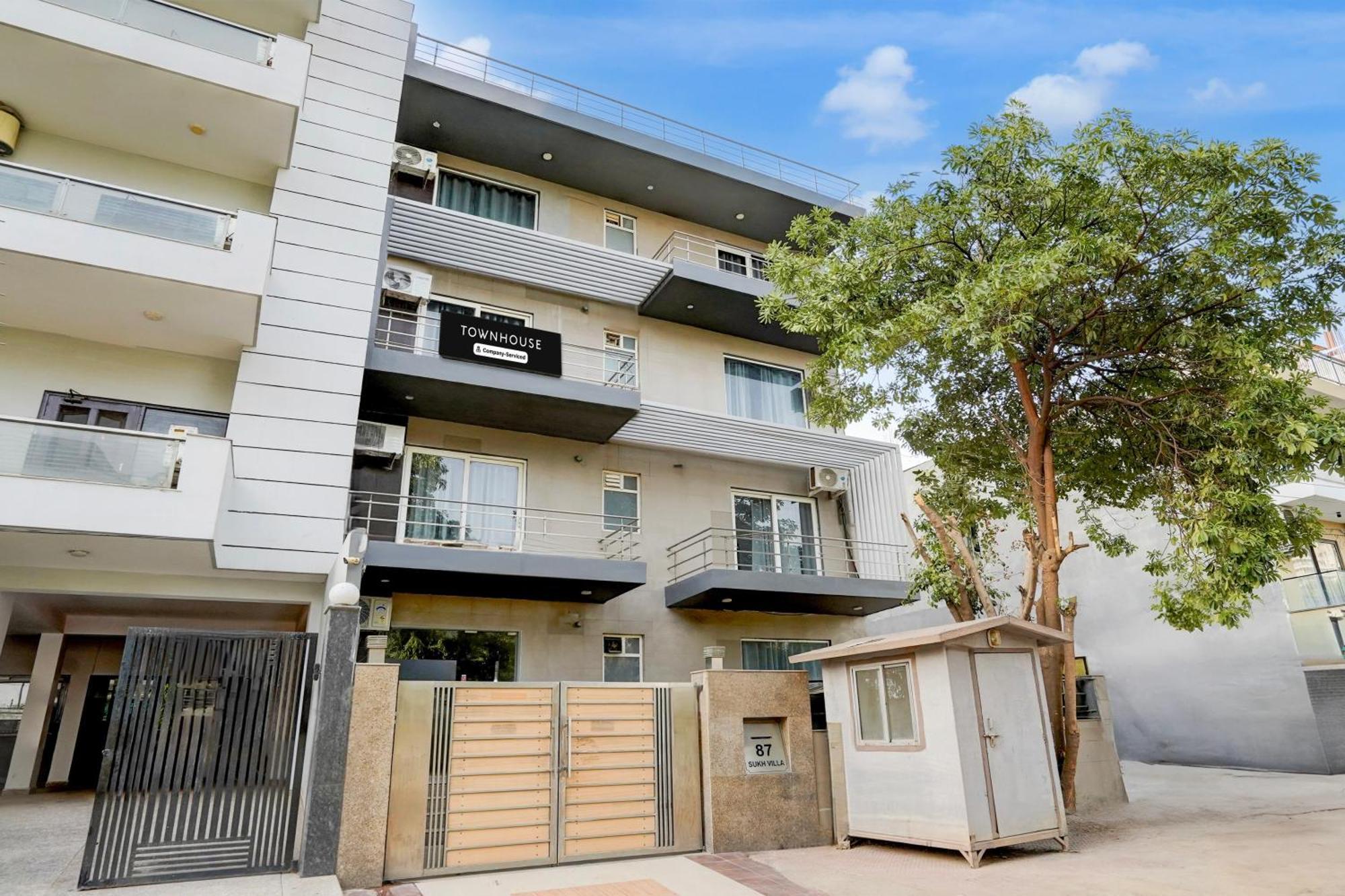 古尔冈Super Townhouse Sector 53 Golf Course Road公寓 外观 照片